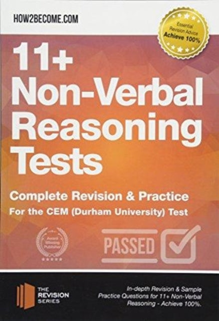 11+ Non-Verbal Reasoning Tests: Complete Revision & Practice for the CEM (Durham University) Test