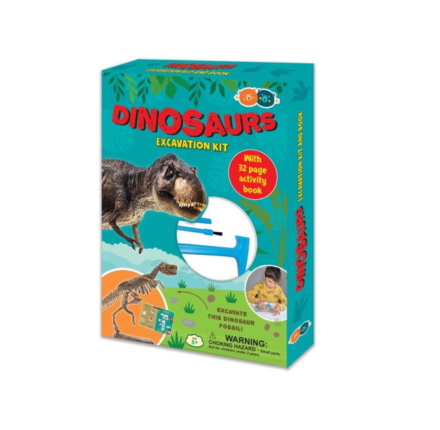 Dinosaur Discovery  Excavation kit and book