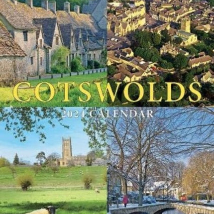 Cotswolds A5 Calendar 2024