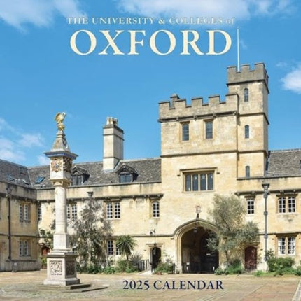 Oxford Colleges Large Calendar  2025