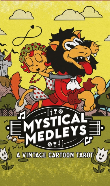 Mystical Medleys: A Vintage Cartoon Tarot