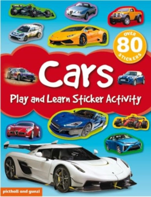 Play and Learn Sticker Activity Cars