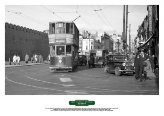 Lost Tramways of Wales Poster: Cardiff Castle