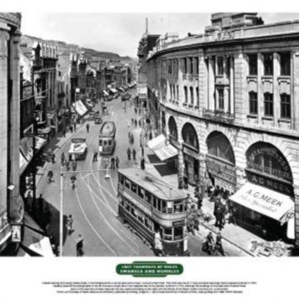Lost Tramways of Wales Poster - Castle Street,