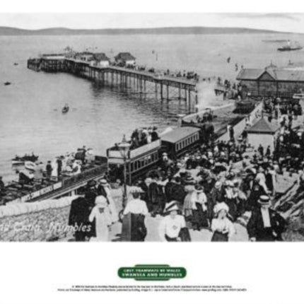 Lost Tramways of Wales Poster - Mumbles Pier