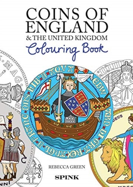 Coins of England Colouring Book