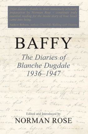 Baffy: The Diaries of Blanche Dugdale, 1936–1947