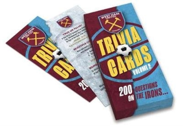 West Ham United Trivia Cards  volume 2