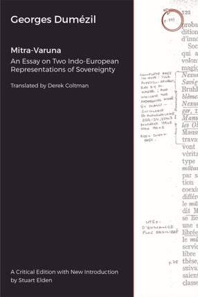 Mitra–Varuna – An Essay on Two Indo–European