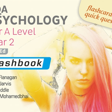 AQA Psychology for A Level Year 2 Flashbook: 2nd Edition