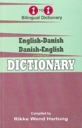 English-Danish & Danish-English One-to-One Dictionary (exam-suitable): 2019