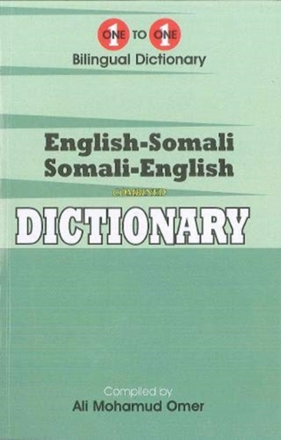 English-Somali & Somali-English One-to-One Dictionary: 2019