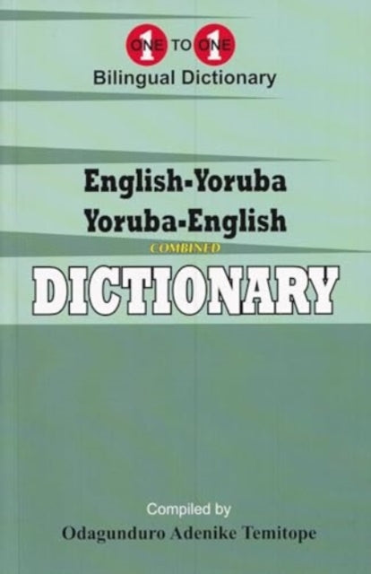 EnglishYoruba  YorubaEnglish OnetoOne Dictionary