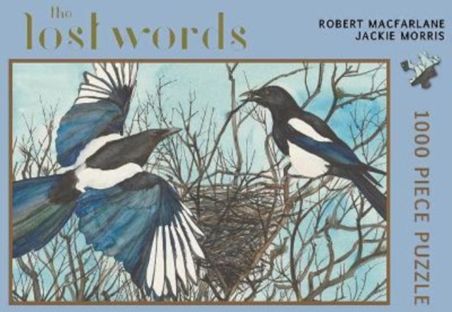 The Lost Words Magpie 1000 Piece jigsaw