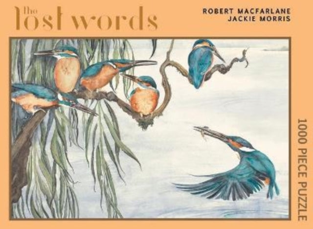 The Lost Words Kingfisher 1000 Piece Jigsaw