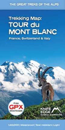 Tour du Mont Blanc  Trekking Map