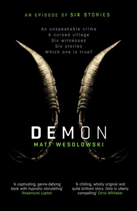 Demon: The bone-chilling, addictive bestseller (Six Stories Book 6)