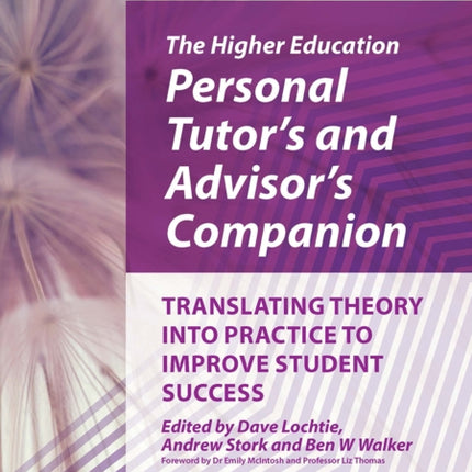 The Higher Education Personal Tutor’s and