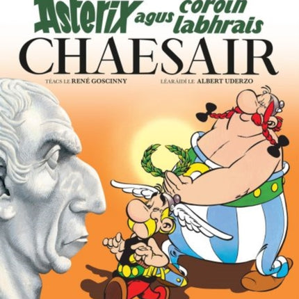 Asterix agus Coroin Labhrais Chaesair