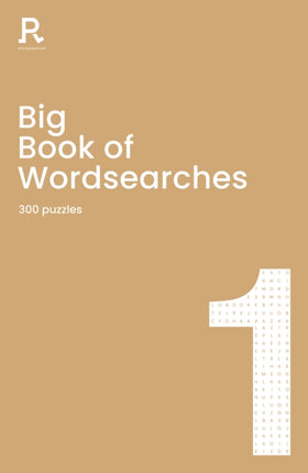 Big Book of Wordsearches Book 1: a bumper word search book for adults containing 300 puzzles