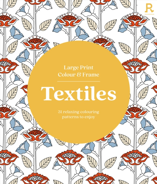 Large Print Colour  Frame  Textiles