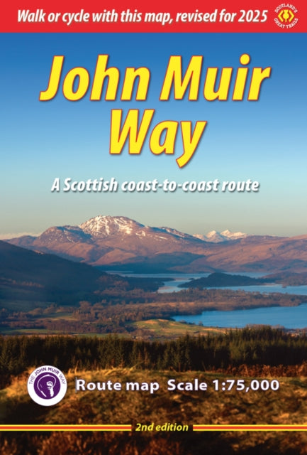 John Muir Way route map