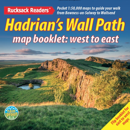 Hadrians Wall Path map booklet