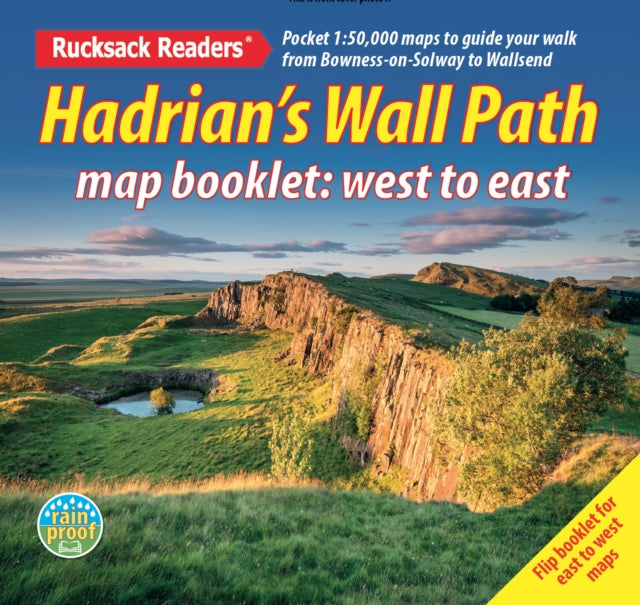 Hadrians Wall Path map booklet