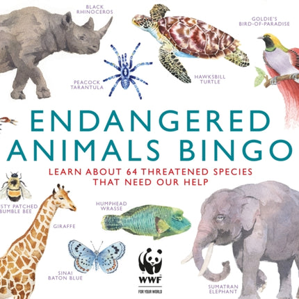 Endangered Animals Bingo