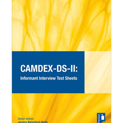 CAMDEX-DS-II: The Cambridge Examination for