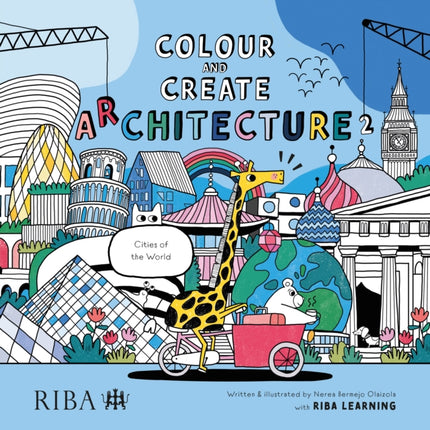 Colour and Create Architecture 2: Cities of the World