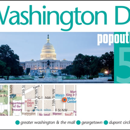 Washington DC PopOut Map