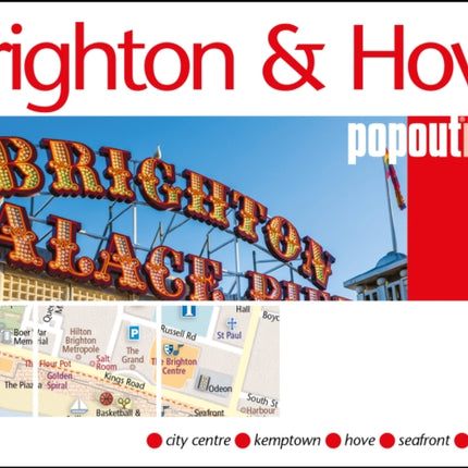 Brighton and Hove PopOut Map