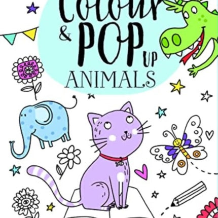 Colour & Pop Up Animals