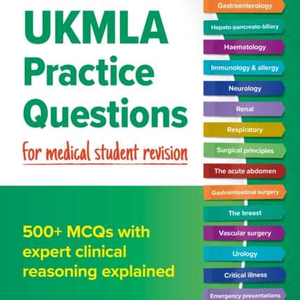 UKMLA Practice Questions for medical student revision