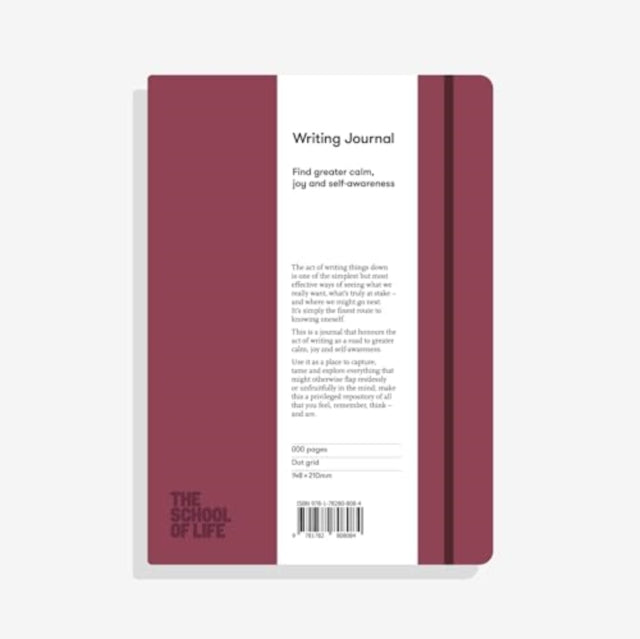 The School of Life Writing Journal  Burgundy