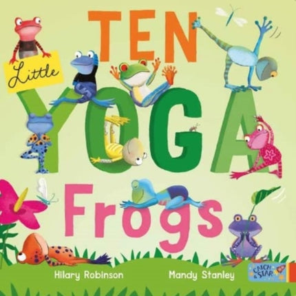 Ten Little Yoga Frogs