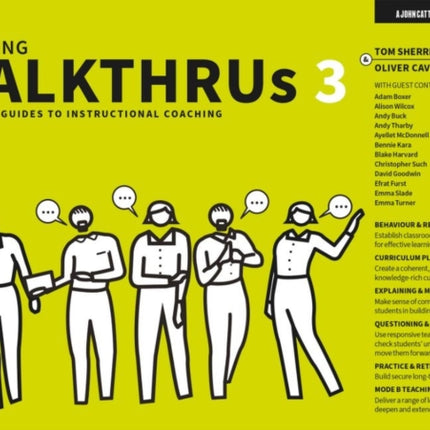 Teaching WalkThrus 3: Five-step guides to instructional coaching