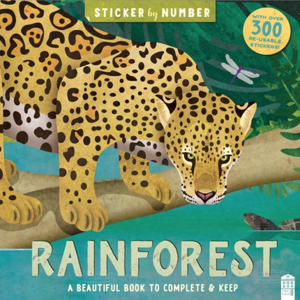 Sticker By Number Rainforest: Sticker By Number