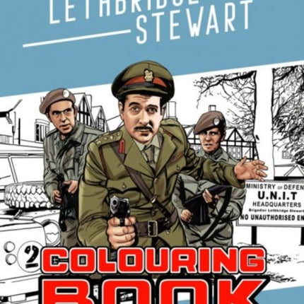 Lethbridge-Stewart Colouring Book