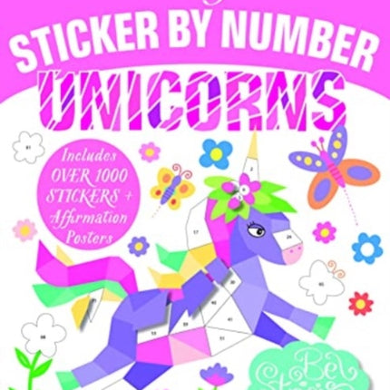 Mindful Sticker by Number Unicorns