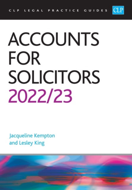 Accounts for Solicitors 20222023