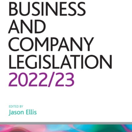 Business and Company Legislation 20222023