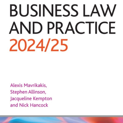 Business Law and Practice 20242025