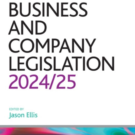 Business and Company Legislation 20242025