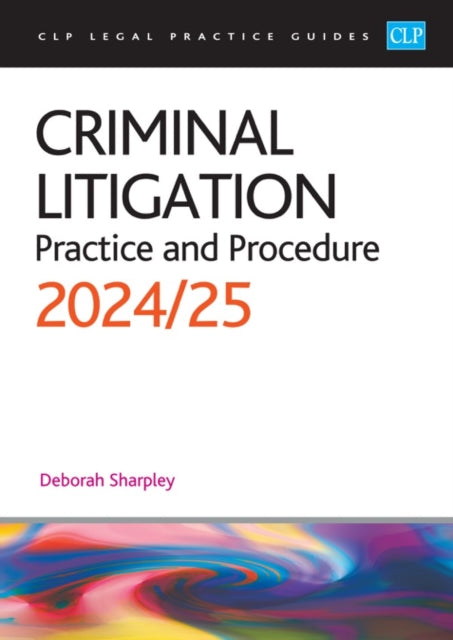 Criminal Litigation 20242025