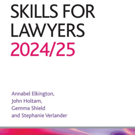 Skills for Lawyers 20242025