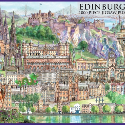 Edinburgh 1000 Piece Jigsaw