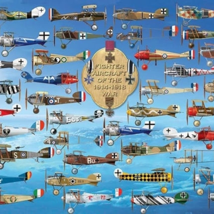 Fighter Aircraft of the 19141918 War Jigsaw 1000piece