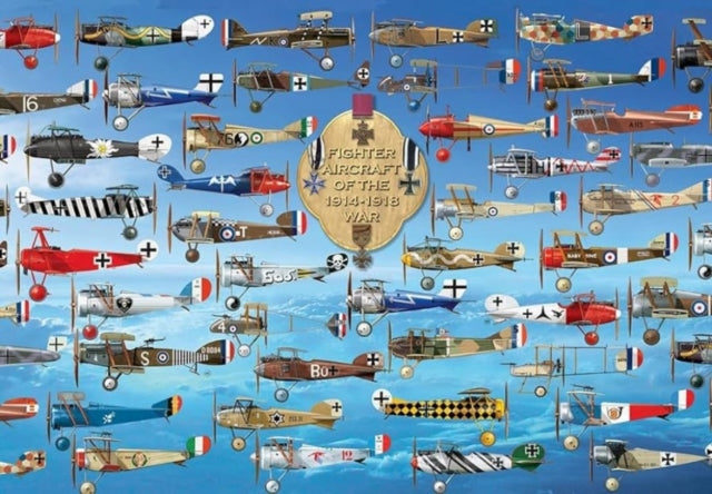 Fighter Aircraft of the 19141918 War Jigsaw 1000piece